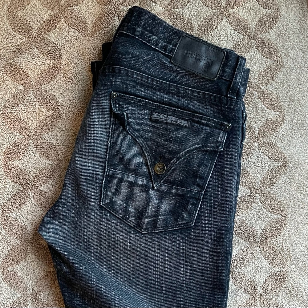 Hudson Jeans, Semi-Distressed Style, Slim 30x29